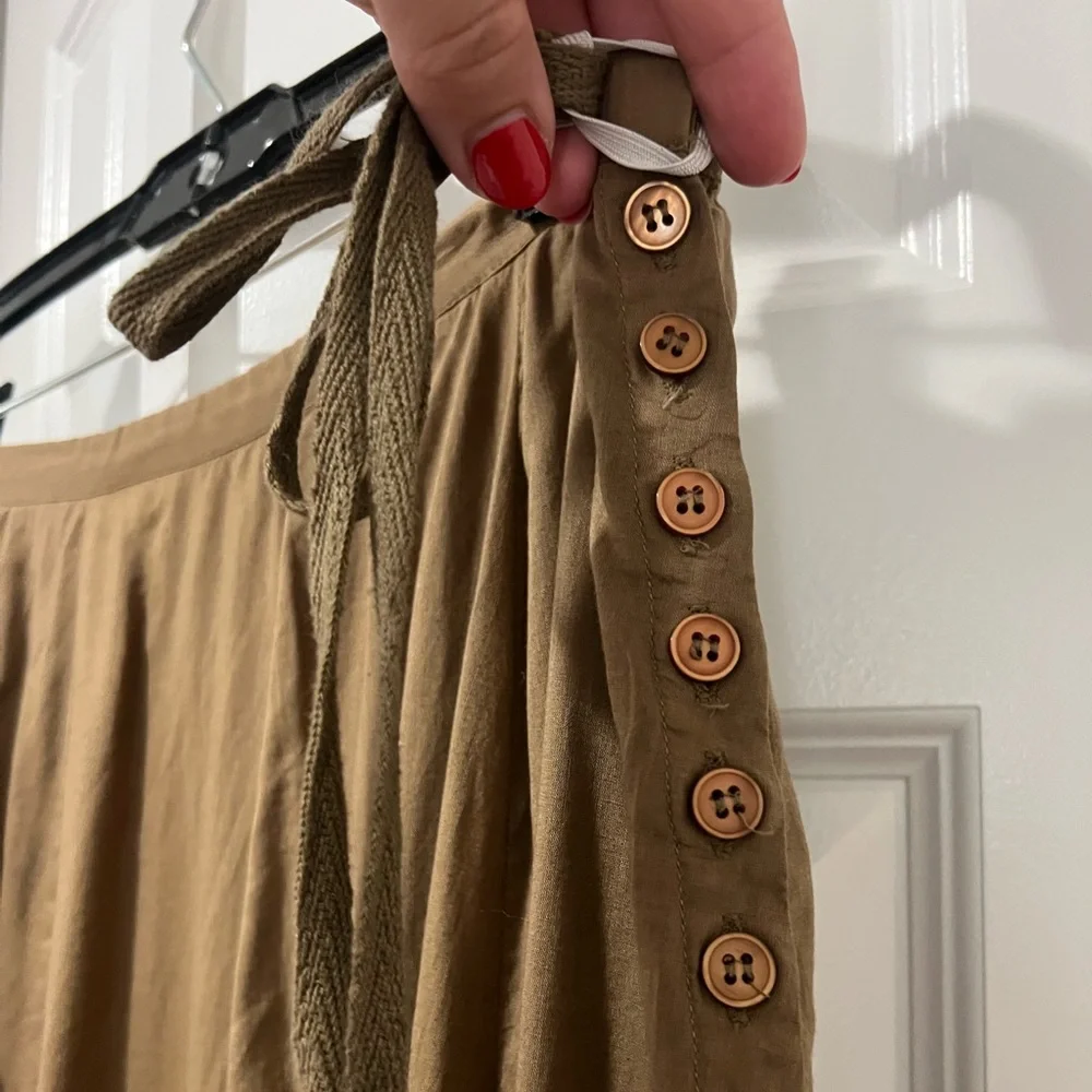 VINCE 90’s Embellished Brown Skirt (Size XS)